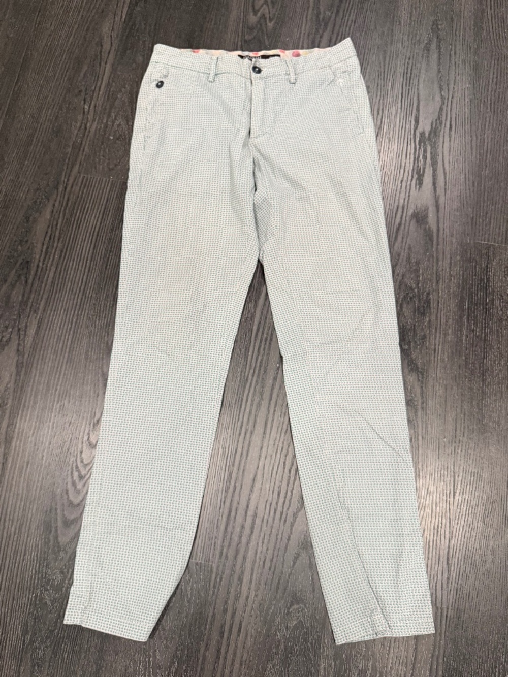 Slim Fit Printed Chinos - Picture 5 of 6